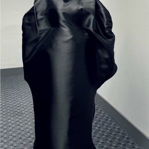 African Formal Black Dress - Women